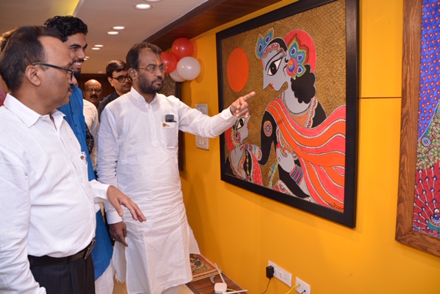  Shyam Rajak inaugurated Ambapali Bihar Emporium in Delhi