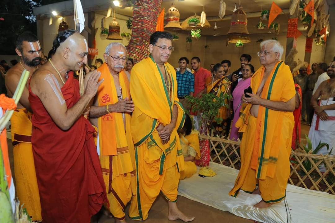 Grand finale of 6-day Chaturved Swahakara Mahayagya, gathered mass