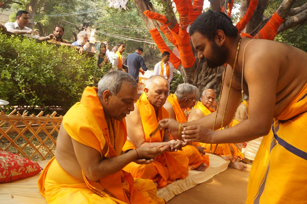 Grand finale of 6-day Chaturved Swahakara Mahayagya, gathered mass