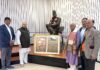 ‘The Motherland’ historical edition framed and presented to RSS Akhil Bharatiya Prachar Pramukh┬а