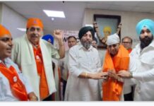 वर्किंग जॉर्नलिस्ट ऑफ इंडिया ने दिल्ली सिख गुरुद्वारा प्रबंधक कमेटी के सहयोग से पत्रकारों के लिए आयोजित किया स्वास्थ्य जांच शिविर